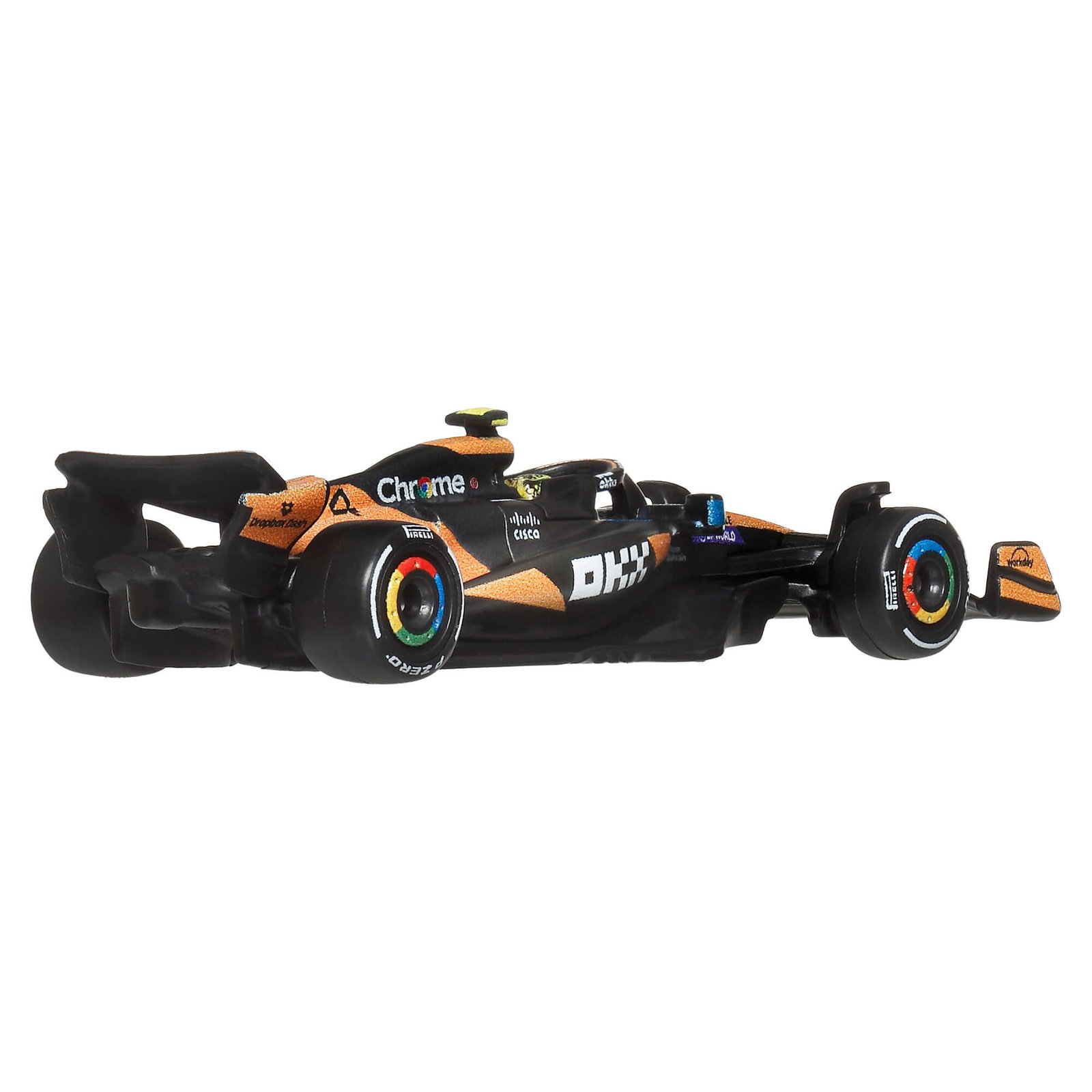 McLaren F1 bolido galas ir galinis sparnas