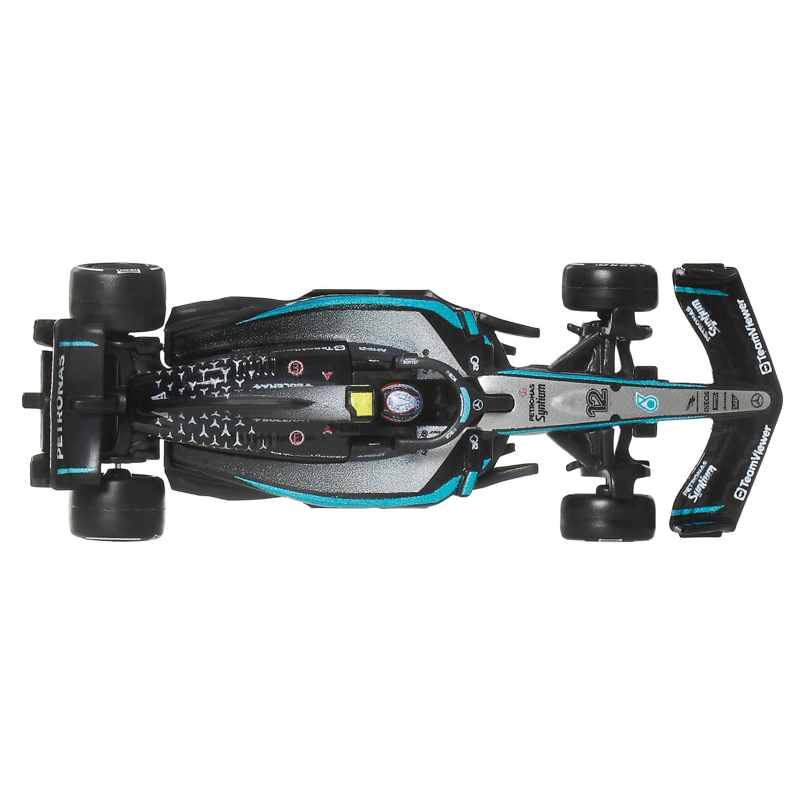 Mercedes-AMG PETRONAS F1 bolidas iš viršaus