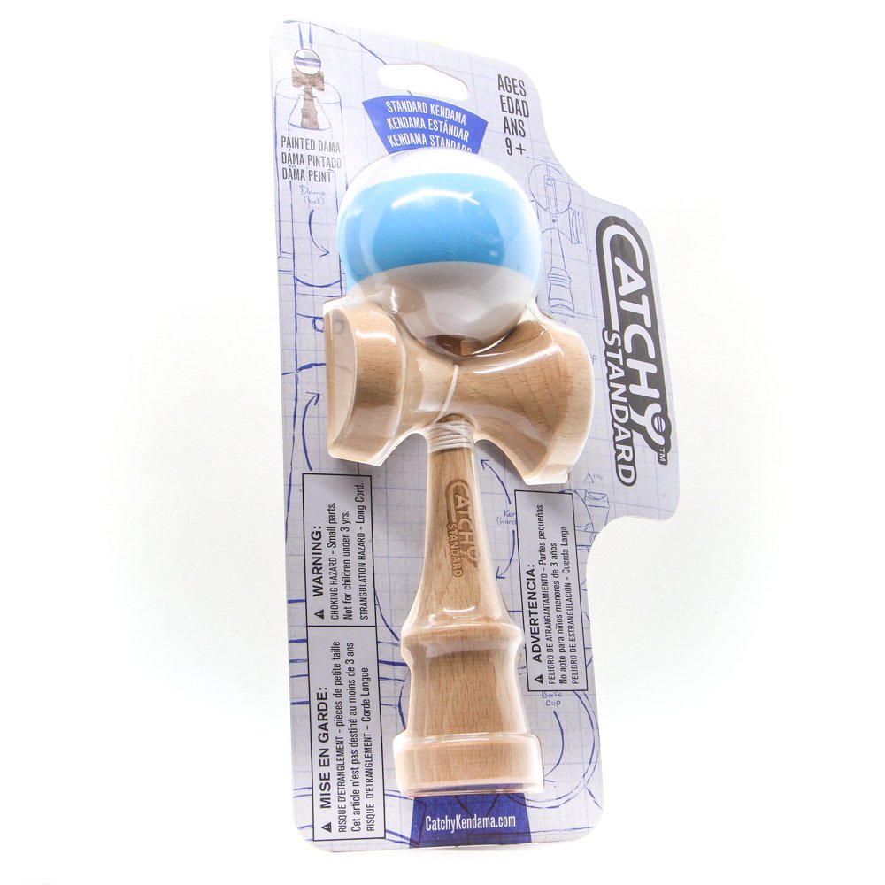 Mėlyna kendama blisterinėje pakuotėje „Catchy Standard“
