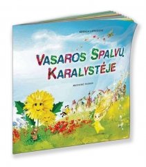 Neringos Lapinskienės muzikinė pasaka „Vasaros spalvų karalystėje“ su CD – knygelė