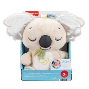 Fisher-Price kelioninis migdukas koala pakuotėje su užrašu 20+ minučių muzikos