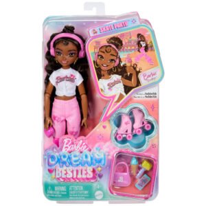 Barbie Brooklyn su riedučiais – „Dream Besties Skate Party“ pakuotė
