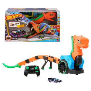 Hot Wheels RC gyvatė su pakuote, pulteliu ir automodeliuku GT Scorcher