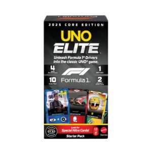 UNO Elite F1 kortos – 2025 Core Edition Starter Pack pakuotė