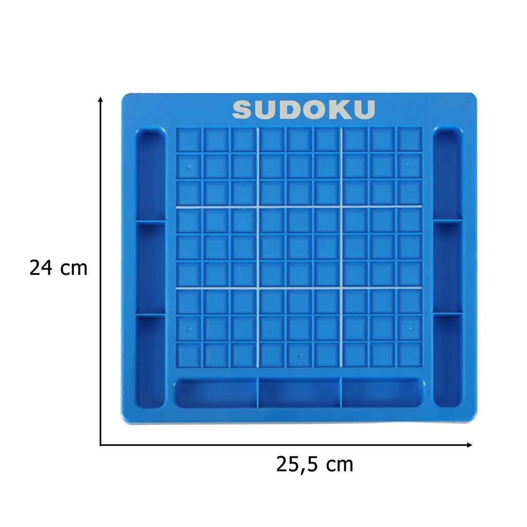 Sudoku lentos matmenys – 25,5 × 24 cm