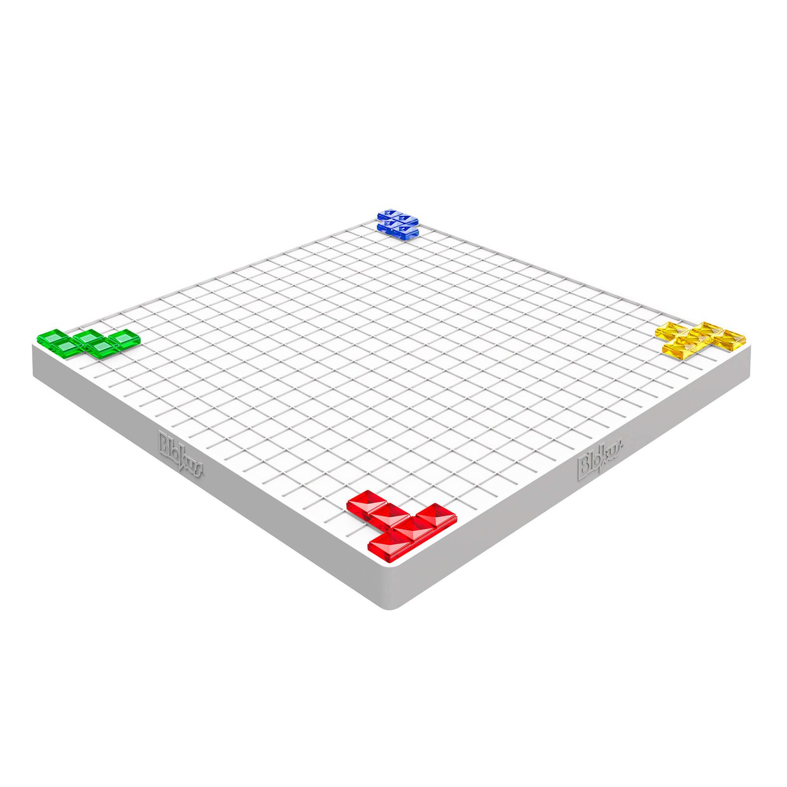Pirmosios keturių žaidėjų figūrėlės lentos kampuose