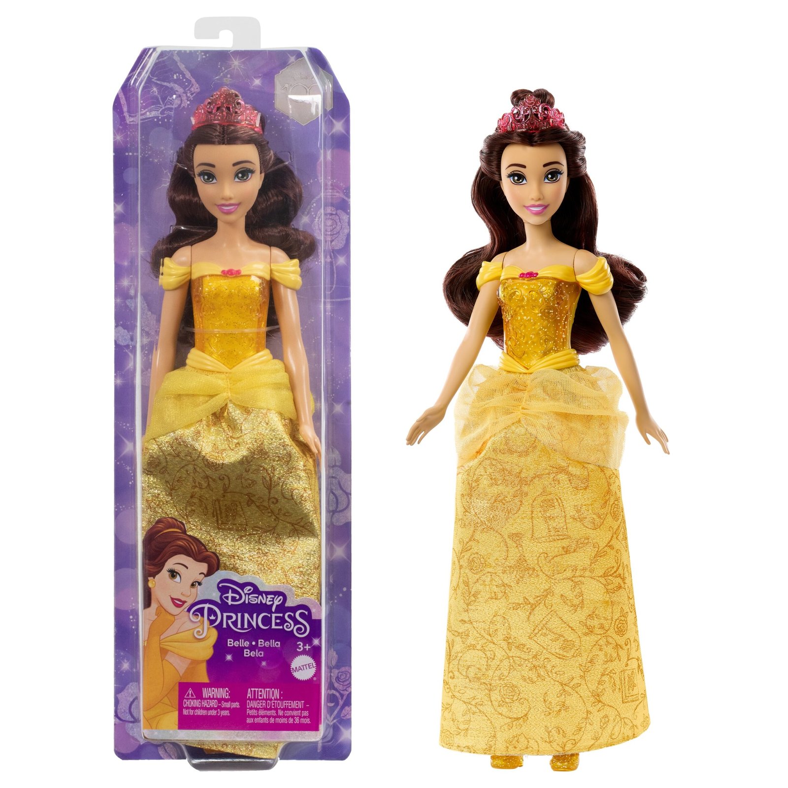 Disney Princess lėlė Bela („Gražuolė ir pabaisa“)