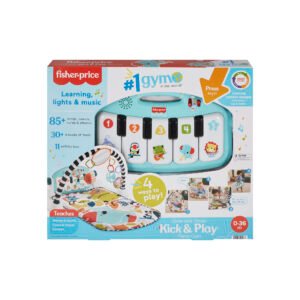 Fisher-Price kilimėlis su pianinu Glow and Grow Kick & Play pakuotėje