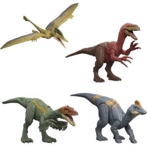 Jurassic World dinozauro figūrėlė – keturios Frenzy Pack serijos rūšys