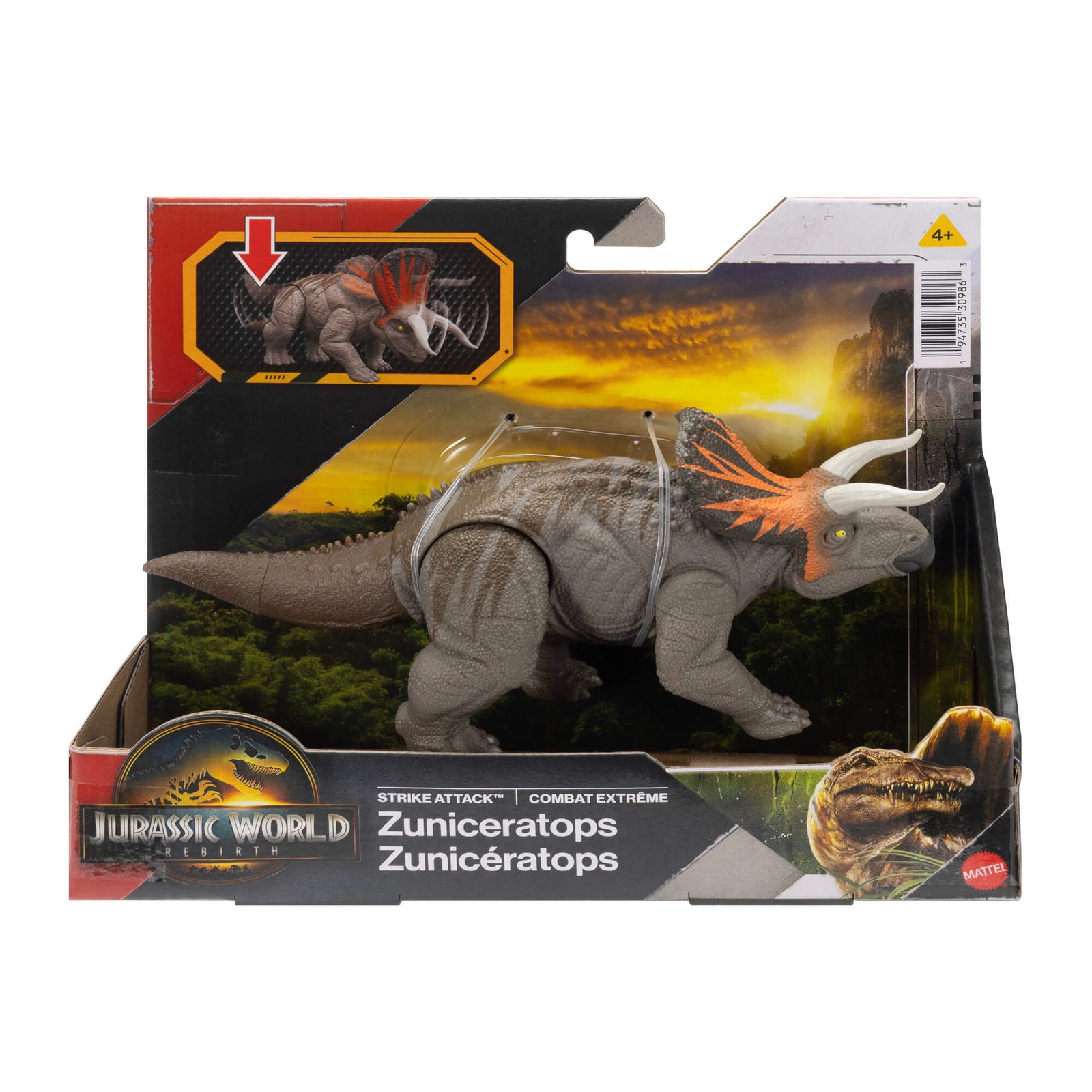 Ragotasis Zuniceratops Strike Attack pakuotėje