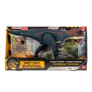 Jurassic World Carnotaurus „Charge 'N Chomp“ Survival pakuotėje