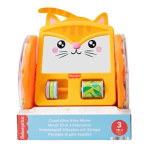 Riedantis veidrodėlis kūdikiui „Katytė“ Fisher-Price pakuotėje