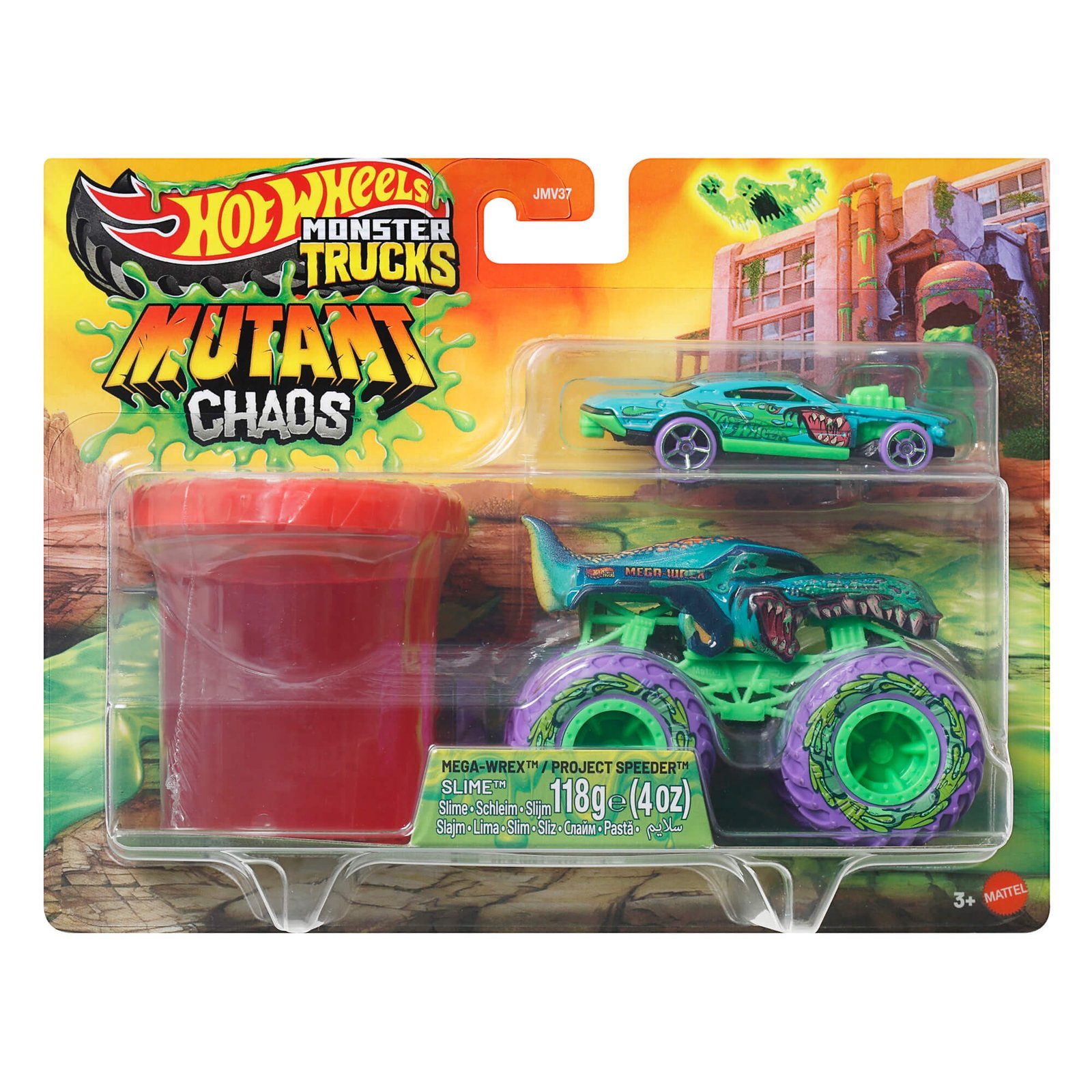 Mutant Chaos pakuotė su Mega-Wrex, Project Speeder ir raudonu slaimu