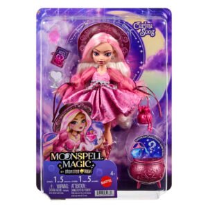Monster High lėlė Moonspell Magic Carina Song pakuotėje su priedais